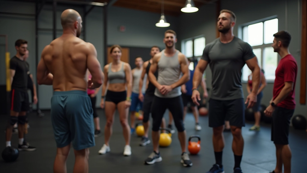People training together
